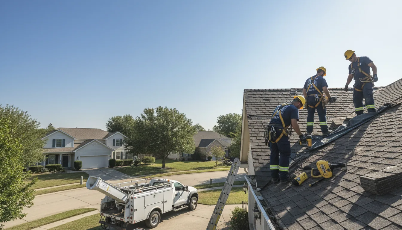Emergency Solar Roof Shingle Repair in De Soto, GA